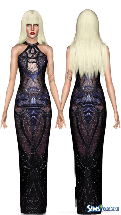 Платье Lady Gaga 003versace от RenanSims