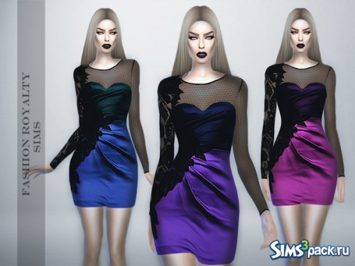 Платье Silk Lace от FashionRoyaltySims