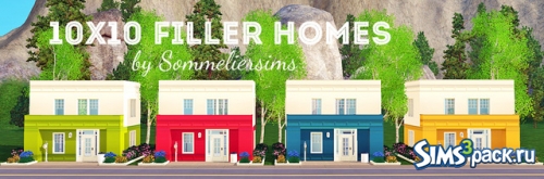 Домики 1010 Filler Homes от Sommerliersims