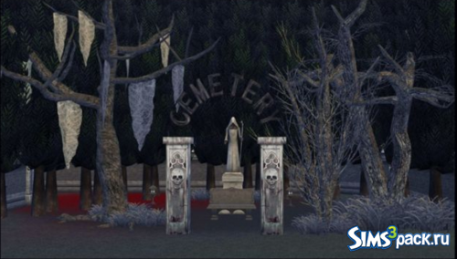 Набор декора для кладбища Cemetery Decor от BrialImmortelle