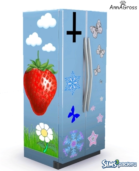 Клубничный холодильник от AnnAGross