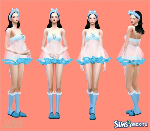 Ночное платье baby-doll night slip от Jeong Marigold
