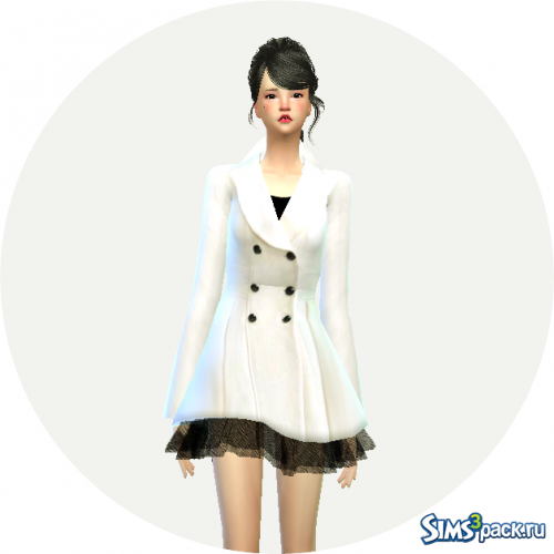 Пальто winter coat with skirt от Marigold