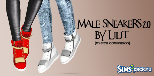 Мужские сникерсы male sneakers 2.0 от Lilit