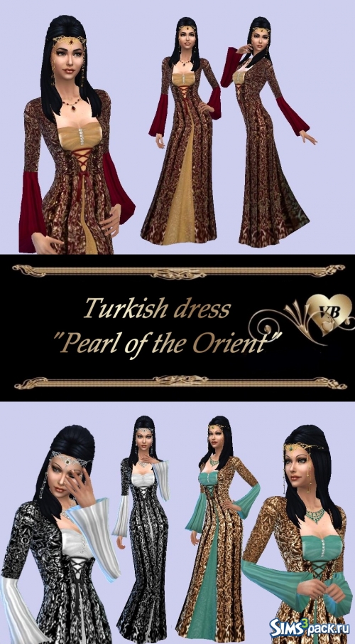 Турецкое платье "Жемчужина Востока"