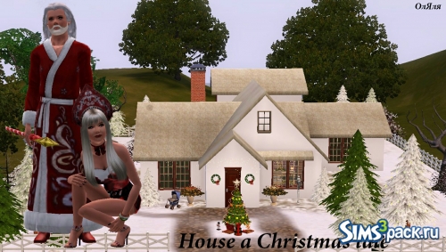 Дом Рождественская сказка от ОлЯля