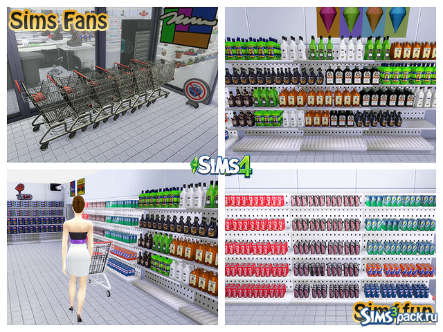 Симс 4 продуктовый. SIMS 4 продуктовый магазин. Продуктовый магазин симс 3. Супермаркет симс 3. Магазин в симс 4.