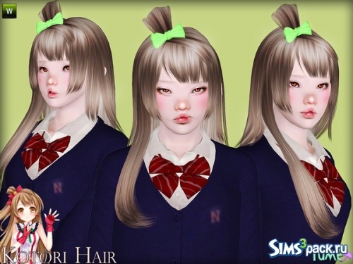Женкая прическа Yume - Kotori Hair от Zauma