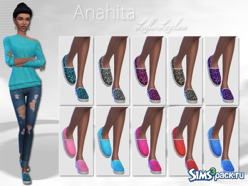 Тапочки Anahita от LollaLeeloo