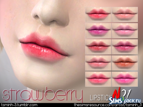 Помада Strawberry Lipstick от tsminh_3