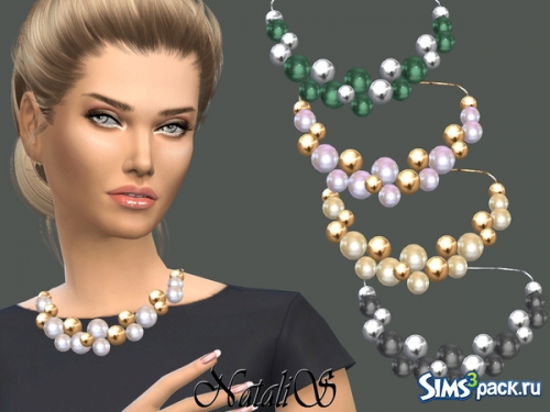 Ожерелье Giant pearls and beads от NataliS
