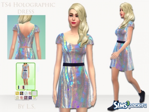 Платье Holographic от LadyShadows