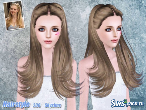 Прическа Skysims Hair #236 от Skysims