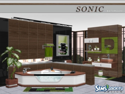 Ванная Sonic Bathroom от NynaeveDesign