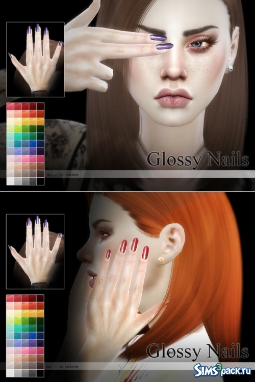 Ногти Glossy Nails от Pralinesims