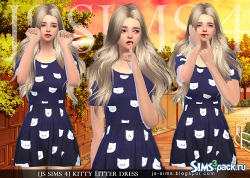 Платье от JS Sims 4