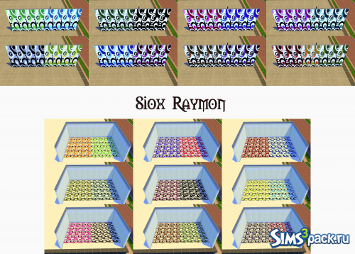 Комплект Color Pluss Обои и Плитка на Пол от SioxRaymon