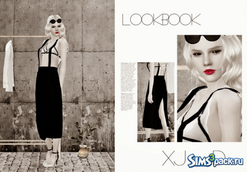 Коллекция одежды 2014SPRING Look Book от XJ