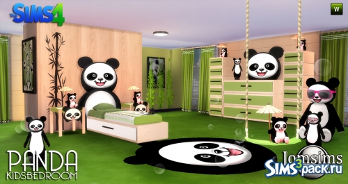 Детская комната Panda от jomsims