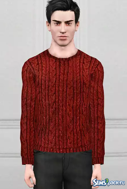 Свитер мужской Cozy sweater Edvin от jinhee_a