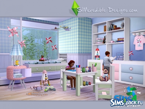 Детская комната Paper dream от SIMcredible!