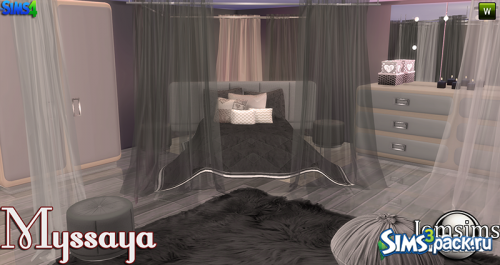 Спальня Myssaya от jomsims