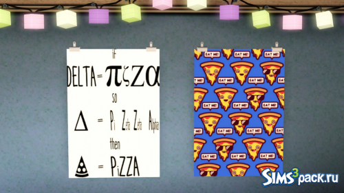 Плакаты Пицца CP Society 6 Pizza от catchingpixels