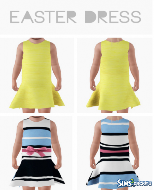 Платье на малышку PF Easter Dress от BRBSimming