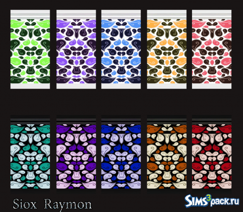 Яркие Обои с маленькими узорами 2 варианта от SioxRaymon