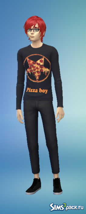 Мужская верхняя одежда Pizza boy от BafflerBot