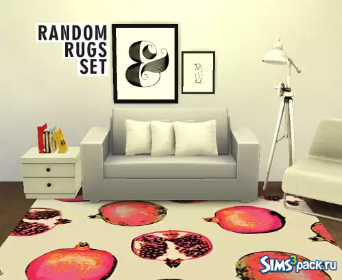 Сет ковров Random Rugs Set от PURESIMS