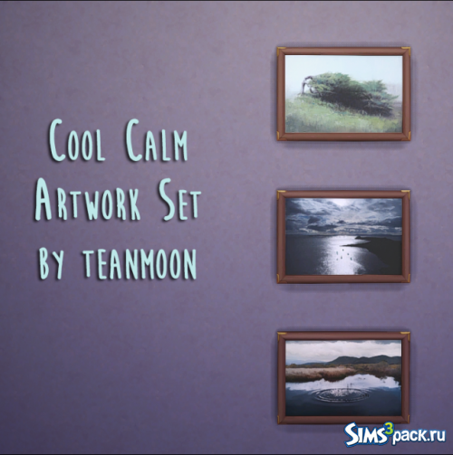 Картины COOL CALM ARTWORK SET от TEANMOON