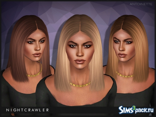 Причёска Antoinette от Nightcrawler Sims