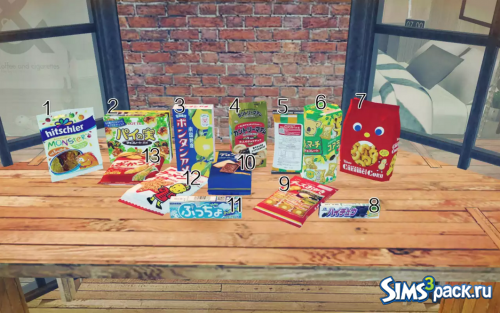 Сет японских вкусняшек Snack Pack
