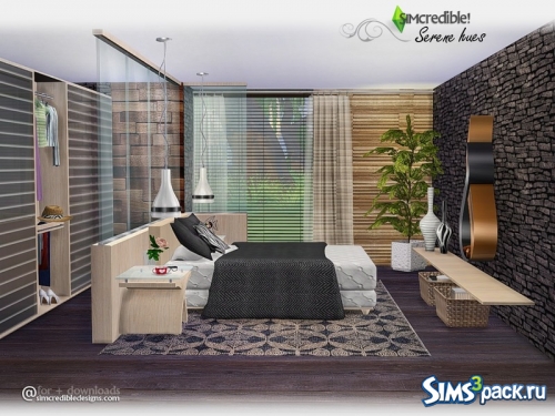Спальня Serene Hues от SIMcredible