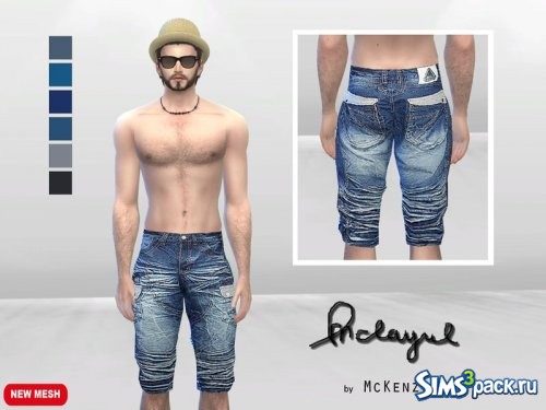 Мужские джинсовые шорты Beez Trap от McLayneSims