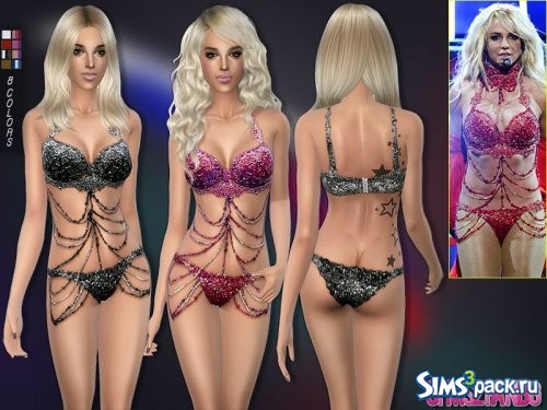 Наряд Britney Spears BMA от sims2fanbg