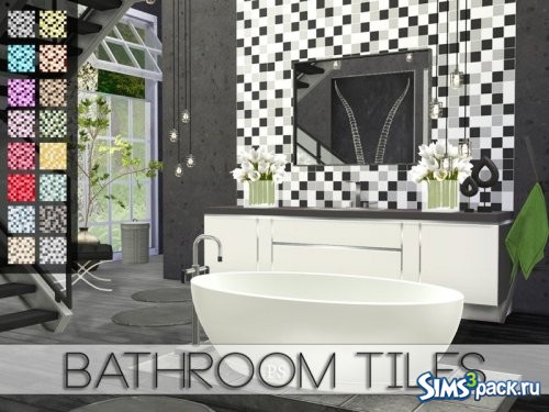 Плитка для ванной Bathroom Tiles от Pralinesims