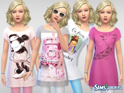 Ночная рубашка для девочек от Pinkzombiecupcakes