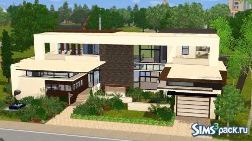 Дом &quot;Modern Cream and Gray Residence&quot; от simsgal2227