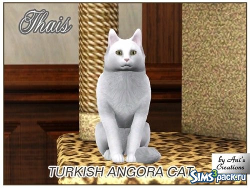 Турецкая ангорская кошечка Thais от AniFlowersCreations