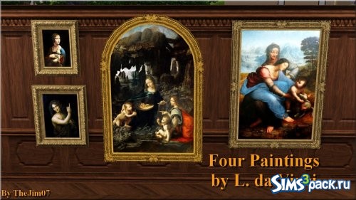 Четыре картины Л. Да Винчи