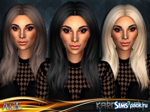 Женская прическа Kardashian от Ade_Darma