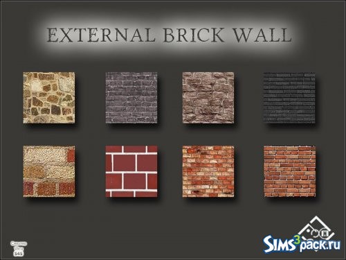 Кирпичные стены External Brick Walls 