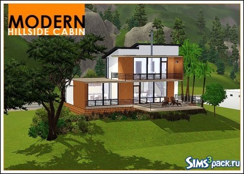 Дом Modern Hillside Cabin от Leomo
