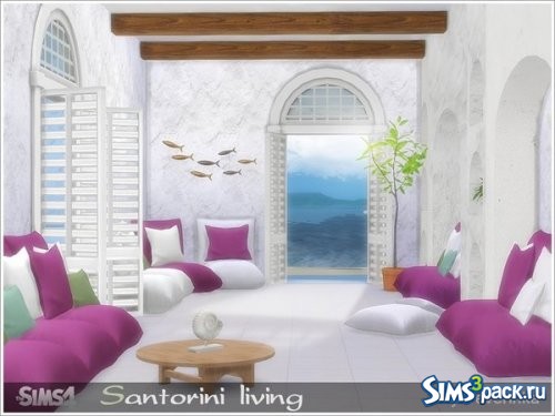 Гостиная комната Santorini от Severinka