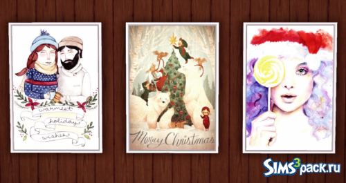 Картины Christmas paintings
