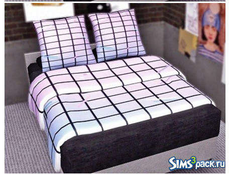 Сет постельного белья для двухспальной кровати от DescargasSims