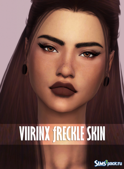 Женский скинтон Freckle Skin от viirinsims