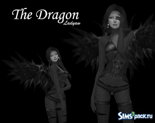Симка Анхелия + скинтон Dragon от ladyaw
